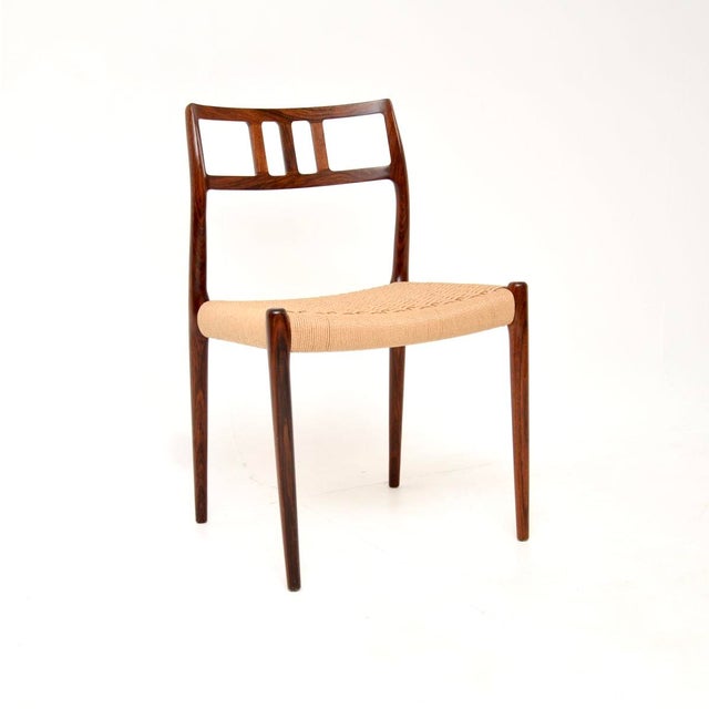 Vintage Danish Model 79 Chairs by Niels Moller, 1960, Set of 4 For Sale - Image 9 of 15