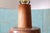 1960s Gordon and Jane Martz 170 Lamp Pair for Marshall Studios Maroon Sgraffito Thick Neck - a Pair For Sale - Image 6 of 12