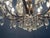 Vintage Bronze Crystal Chandelier 15 Lights, 1950s For Sale - Image 8 of 13