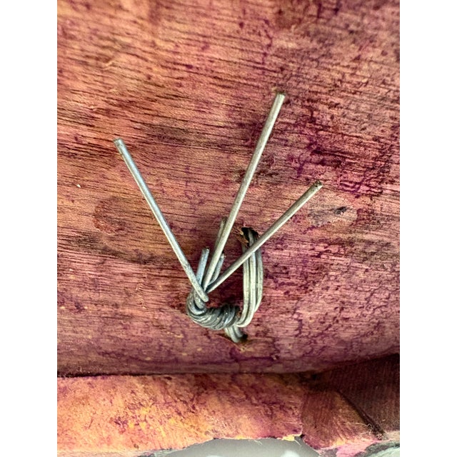 Vintage Chinoiserie Asian Hardstone Grape Vine Sculpture on Carved Wood Base Statement Sculpture For Sale - Image 9 of 12