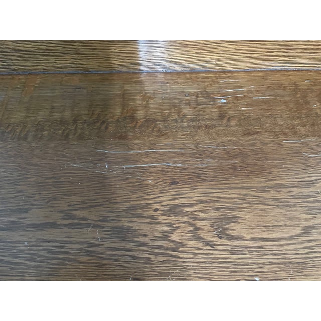 Late 19th Century Stunning Antique Victorian Era Cylinder Top Golden Oak Desk For Sale - Image 5 of 5