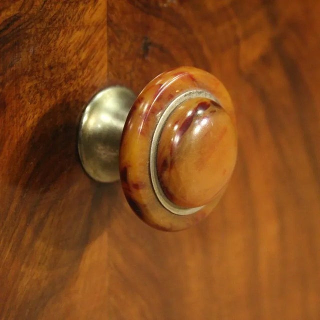 Wood Art Deco Style Chest of Drawers, 1960s For Sale - Image 7 of 13