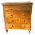 19th Century English Pine Chest of Drawers For Sale