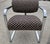 Milo Baughman for Thayer Coggin 1970s Postmodern Chrome Cantilever Armchairs Pair For Sale - Image 16 of 18