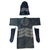 A rare four-piece Japanese Fireman's assemble (Shobosho uniform) woven with heavy cotton and decorated with stencil resist...