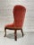 Antique Tufted Pink Victorian Slipper Side Chair For Sale - Image 10 of 11