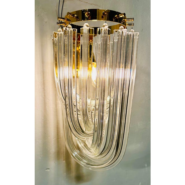 Venini Trilobo Wall Lights by Paolo Venini for Venini For Sale - Image 4 of 9