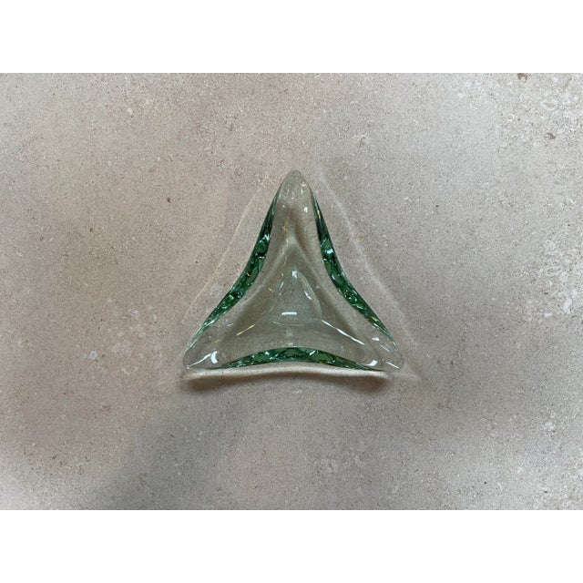 Transparent Vintage Italian Crystal Ashtray by Fontana Arte, 1960s For Sale - Image 8 of 8