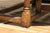 Country French Tiger Oak Drop-Leaf Gateleg Dining Table, Rustic Farmhouse Oak Table, Circa 1950s For Sale - Image 12 of 18