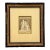 Grand Tour Neoclassical Allegorical Drawing on Paper, 19th Century For Sale