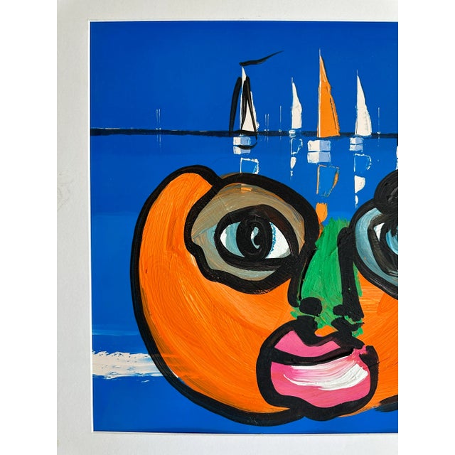 1972 Original Peter Keil Painting For Sale - Image 6 of 8