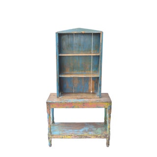 Blue Mexican Cupboard For Sale