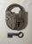 Up for sale is a very rare antique handmade pad lock with hidden key slot. It's made of solid wrought iron and steel, is a...