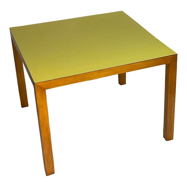 Vintage Lane Altavista Virginia 70s Mid Century Modern Wood End Side