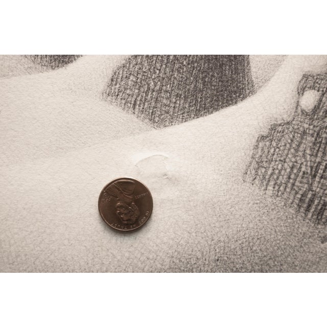 1939 After Grant Wood "January", First Edition Period Offset Lithograph For Sale In Dallas - Image 6 of 10