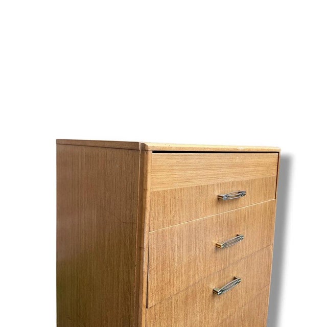1960s Mid-Century Modern Tallboy in Teak, 1960s For Sale - Image 5 of 7