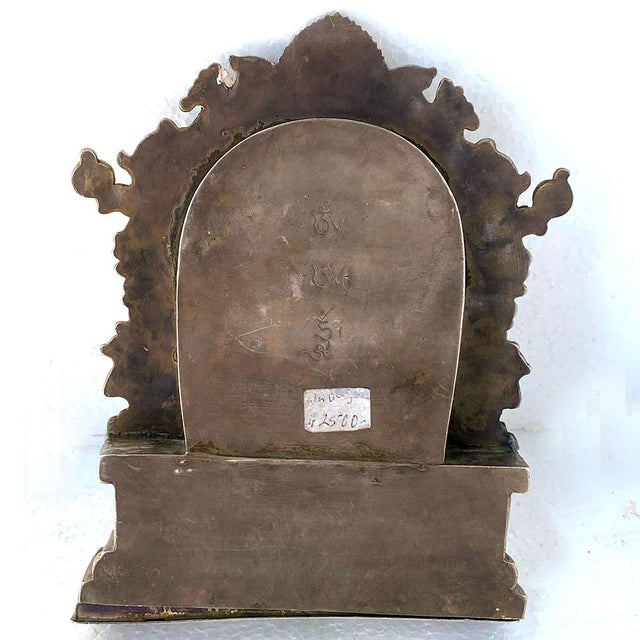 Tibetan Buddhist Beaded Coin Silver Devotional Portable Shrine (Ghau Box) For Sale - Image 4 of 8