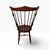 Wood Vintage Dr Dimes Windsor Style Oak & Solid Cherry Dining Chairs - Set of 4 For Sale - Image 7 of 11