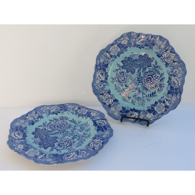 1990s Spode Archive Collection Jasmine Plates Set of 2 Chairish