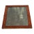 Early 19th Century Primitive Distressed Mirror in Wood Frame With Unique Design For Sale