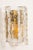 Wonderful pair of mid-century wall sconces with ice glass, made by kalmar, austria and manufactured circa 1960-1969. High...