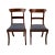 Early 19th Century Antique Federal Birch Mahogany Dining Chairs - a Pair For Sale In Tampa - Image 6 of 10