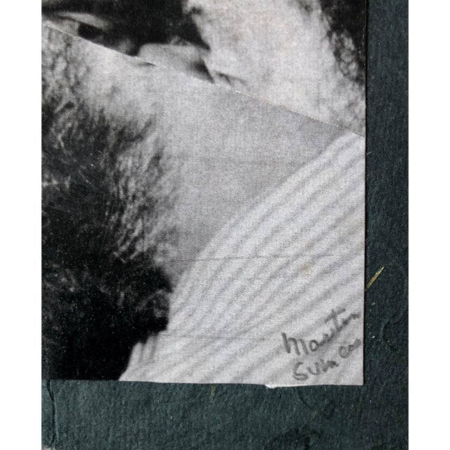 Martin SumersVintage Abstract Expressionist Hyman Bloom Photo Collage Assemblage Photograph, c.1998 For Sale - Image 4 of 6