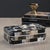 Contemporary Baldur Black Horn Inlaid Decorative Box with Ivory Trim, 11.25" x 7.25" x 3.5" For Sale - Image 3 of 5