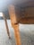 Wood Antique Oak Gate Leg Drop Leaf Table For Sale - Image 7 of 12