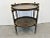 Wood Late 20th Century Regency Stencil Decorated Serving Cart For Sale - Image 7 of 7