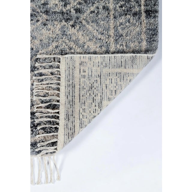 2020s Rajveer Reva Blue 8' X 10' Area Rug For Sale - Image 5 of 6