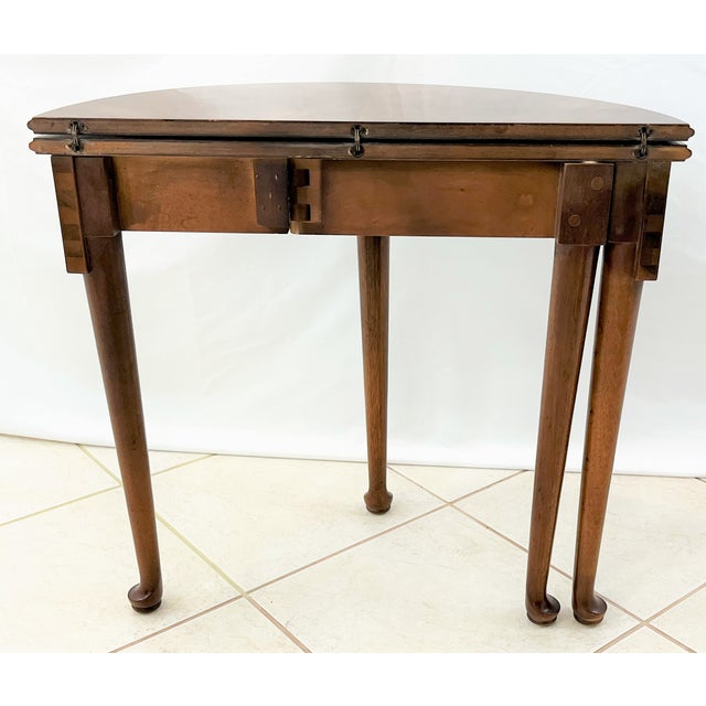 Vintage Henredon Flip Top Side Table Chairish