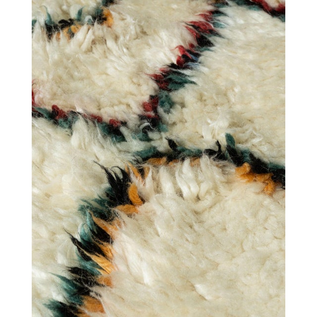 Moroccan Style Fluffy Rug 8ft 8in X 9ft 10in For Sale - Image 10 of 12