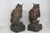 Brown Owls Birds Standing on Books Sculpture Bookends a Pair 4679b For Sale - Image 8 of 15