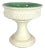 MCM California Originals Pottery Compote: Turquoise & Beige, 1964 For Sale