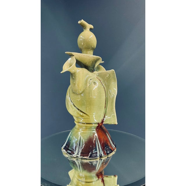 Creative phantasy sculpture signed by the artist.