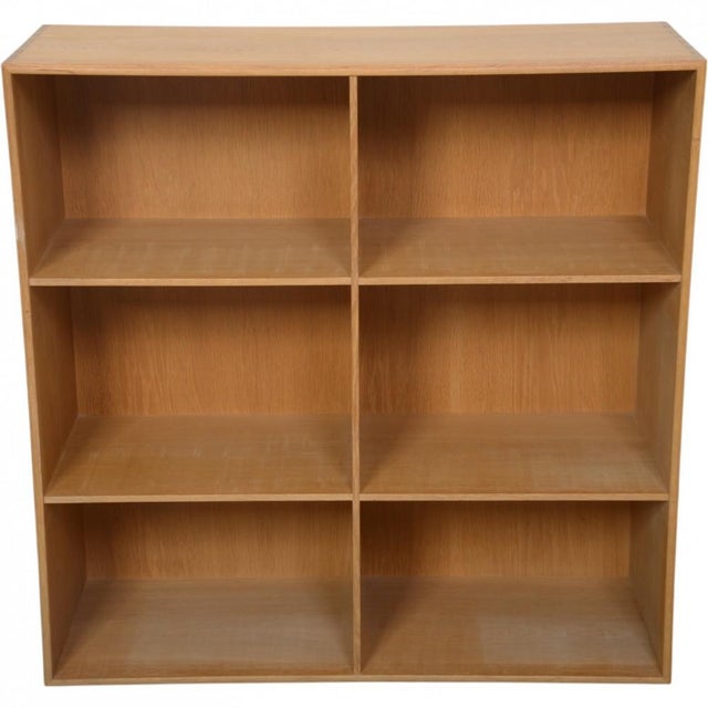 Vintage Bookcase in Oak by Mogens Koch, 1980s For Sale - Image 12 of 12