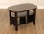 High Quality Solid Oak Three-Tier Oval Top Media Stand or Library Table with Shelf Storage, by Michigan Chair Company (Not...