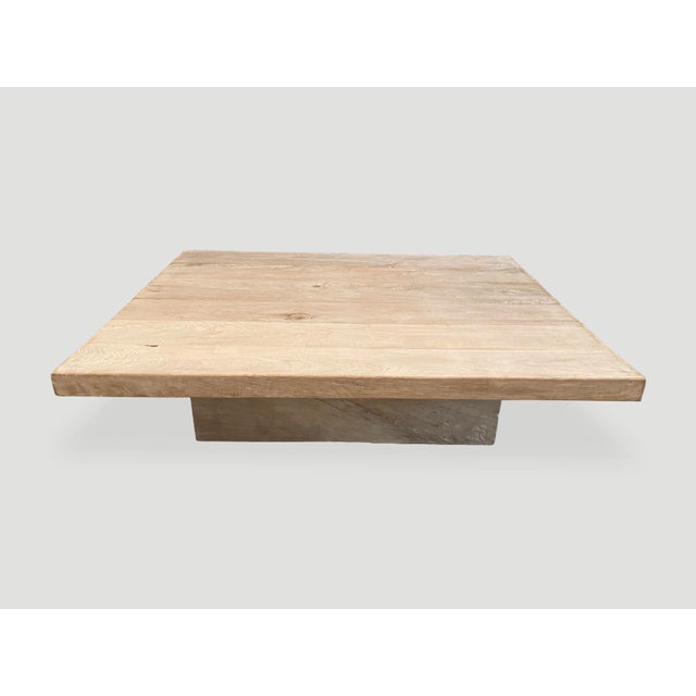 Andrianna Shamaris Signature St. Barts Teak Wood Coffee Table For Sale - Image 14 of 18