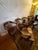 Mid-Century Modern Set of 6 Vintage B. L. Marble Co. Solid Wood Banker’s / Captain’s Chairs (C. 1930s–1940s) For Sale - Image 3 of 16