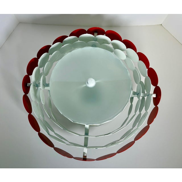 1970s 1970s Mid-Century Modern Semi-Flush Fixture For Sale - Image 5 of 10