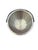 Mid-Century Modern Vintage Mid-Century Modern Black & Silver Ice Bucket Lid, Handle For Sale - Image 3 of 5