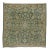 Mid 20th Century Green Square Kashan Rug, 1'9'' X 1'9'' For Sale