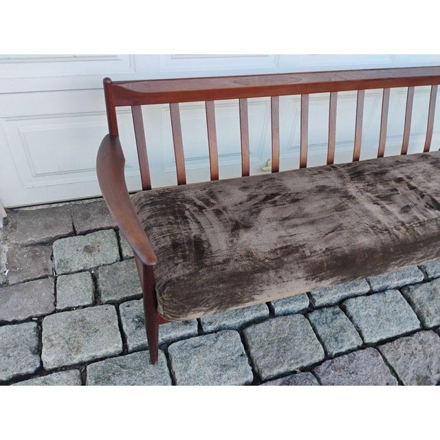 1960s John Stuart Mid-Century Sofa Lounger Sleeper For Sale In New York - Image 6 of 12