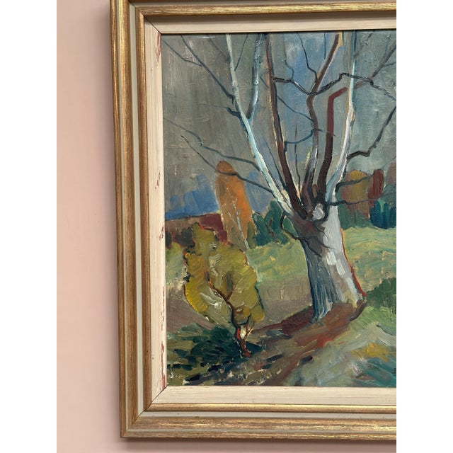 Bo Alnerud, Tree, 1947, Oil on Panel For Sale - Image 14 of 18