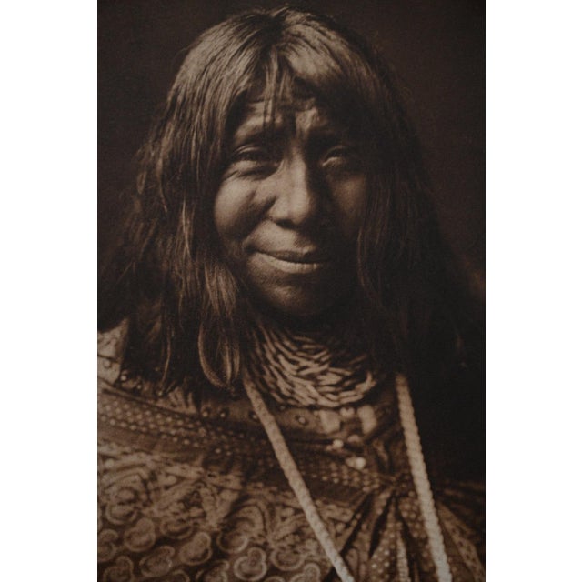 An original vintage photogravure from Edward S. Curtis's landmark The North American Indian. Tokópala – Walapai is a 1907...