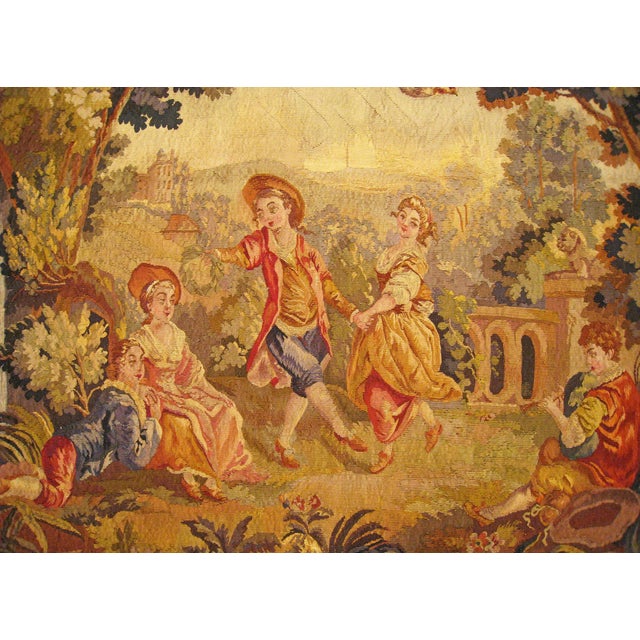 19th Century French Aubusson Tapestry For Sale - Image 4 of 5