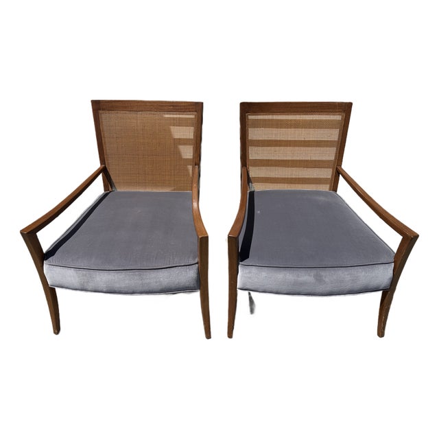 Pair of 1960s Paul McCobb Attributed Lounge Chairs For Sale