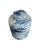 Asian Small Dynasty Tea Jar Landscape Motif For Sale - Image 3 of 3