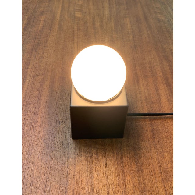 Black Vintage Space Age Minimalist Table from Philips For Sale - Image 8 of 18